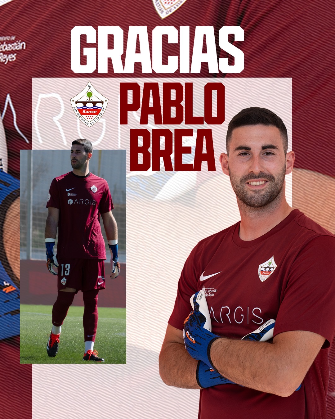 COMUNICADO OFICIAL | PABLO BREA, BAJA EN LA PLANTILLA DEL PRIMER EQUIPO